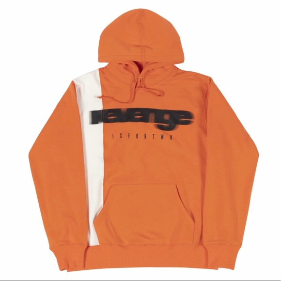 Panel Motion Hoodie (Orange/White)